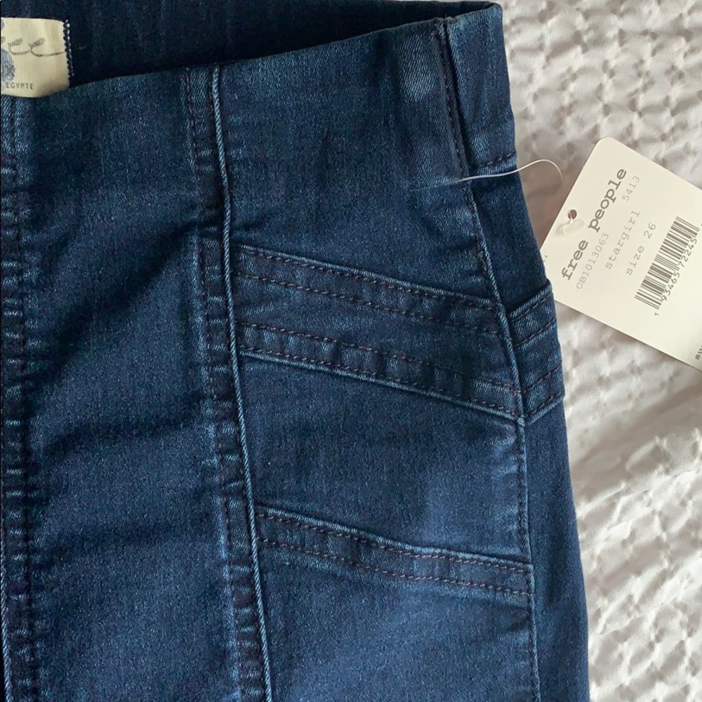 NEW ⭐️ Free People Feel Alright Skinny Stargirl 26 - Picture 5 of 5